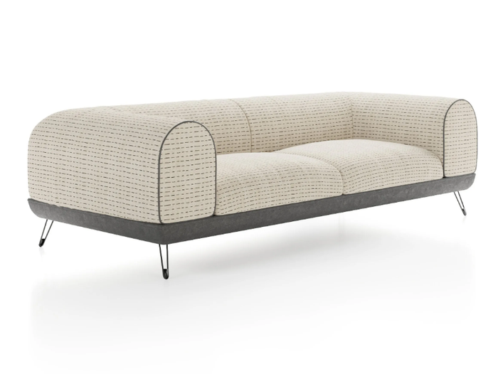 LINEAR SHORE - 3 seater fabric sofa _ Liu Jo Living Collection